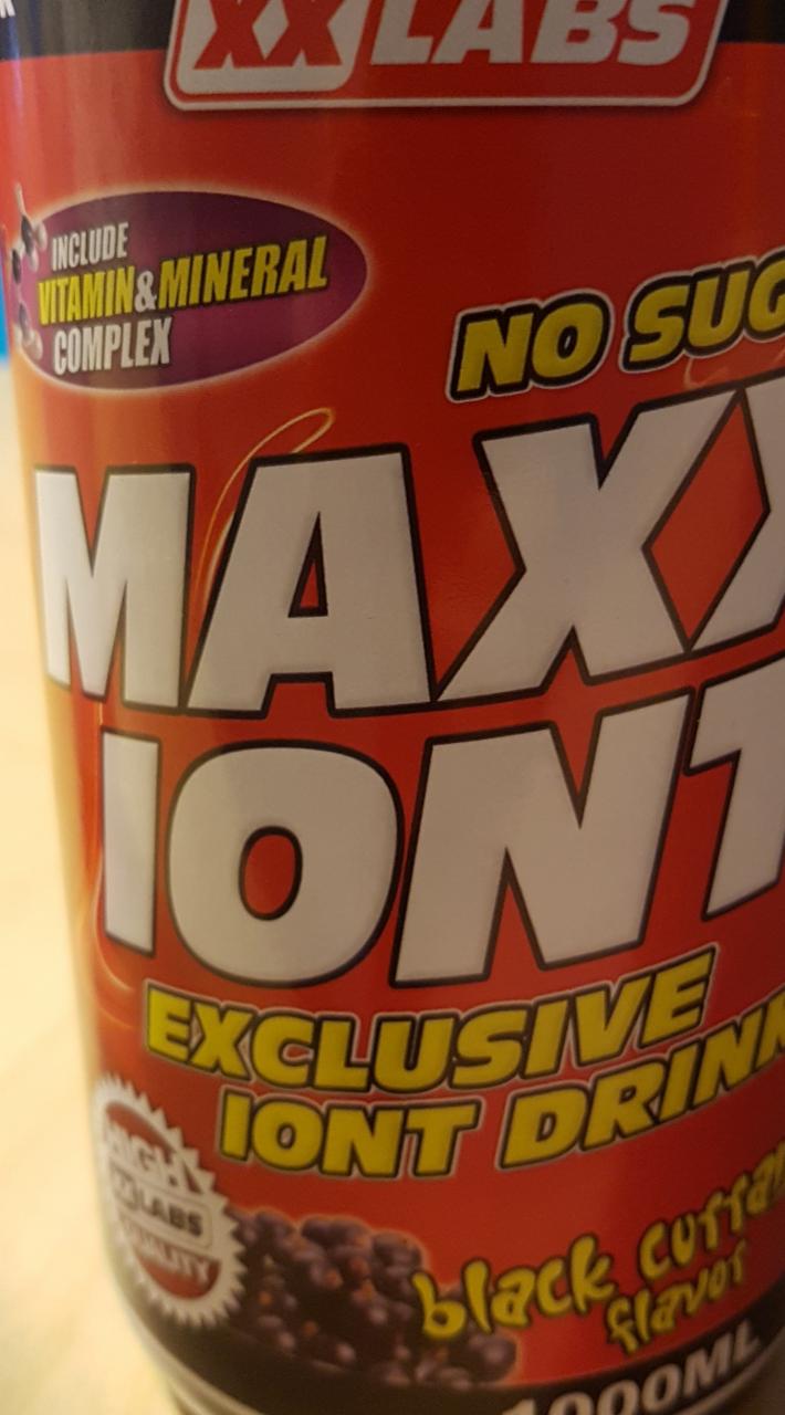 Fotografie - iontovy nápoj Maxx Iont