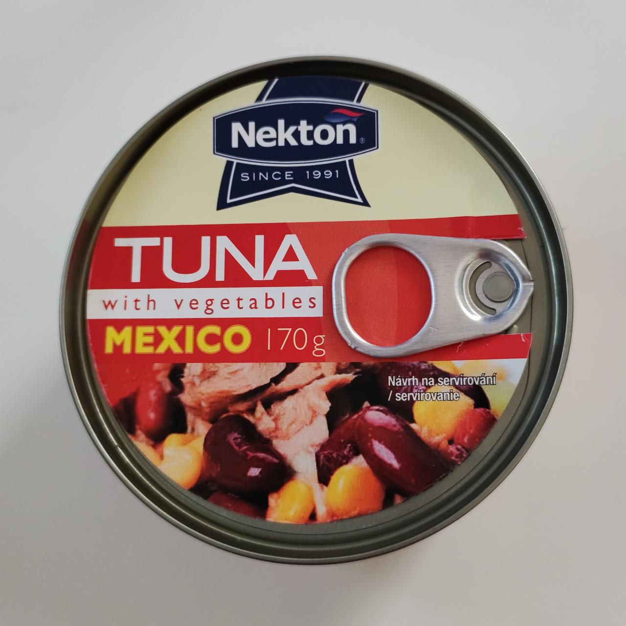 Fotografie - Tuna with vegetables Mexico Nekton