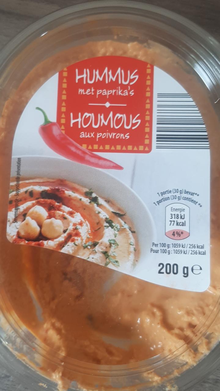 Fotografie - Hummus aux poivrons