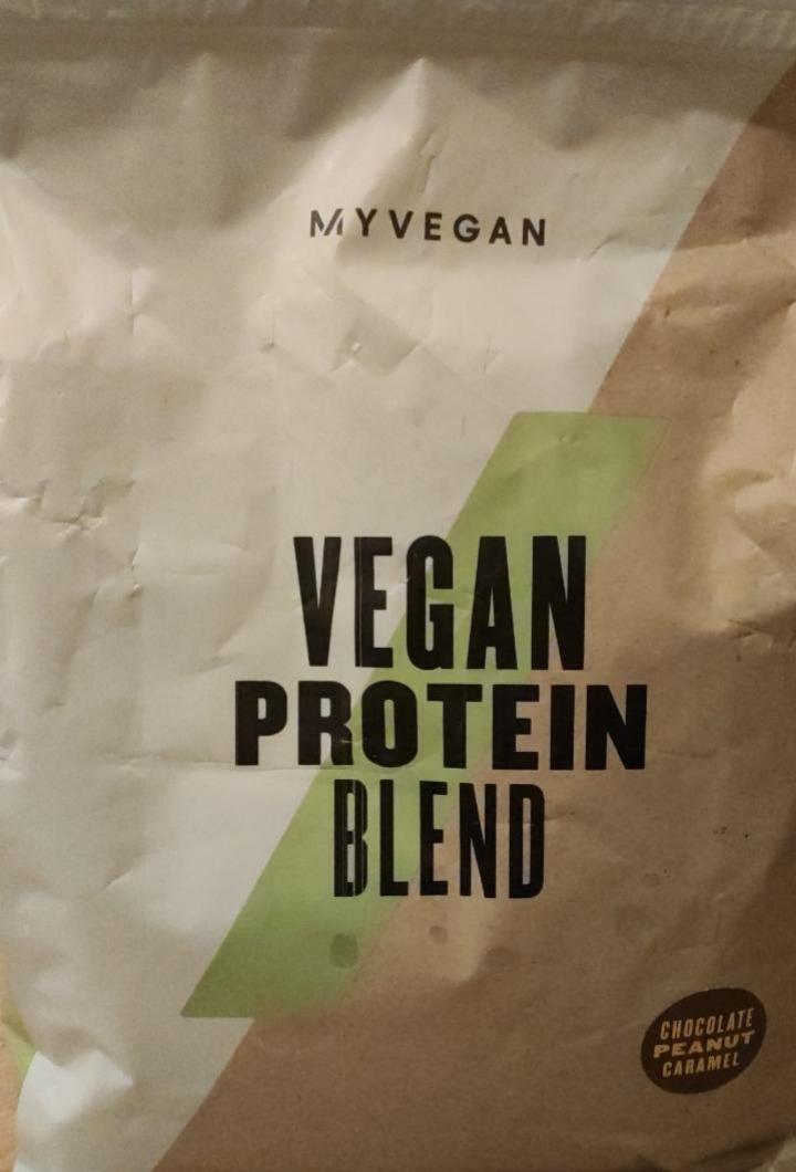 Fotografie - Vegan protein Blend Chocolate Peanut Caramel MyVegan