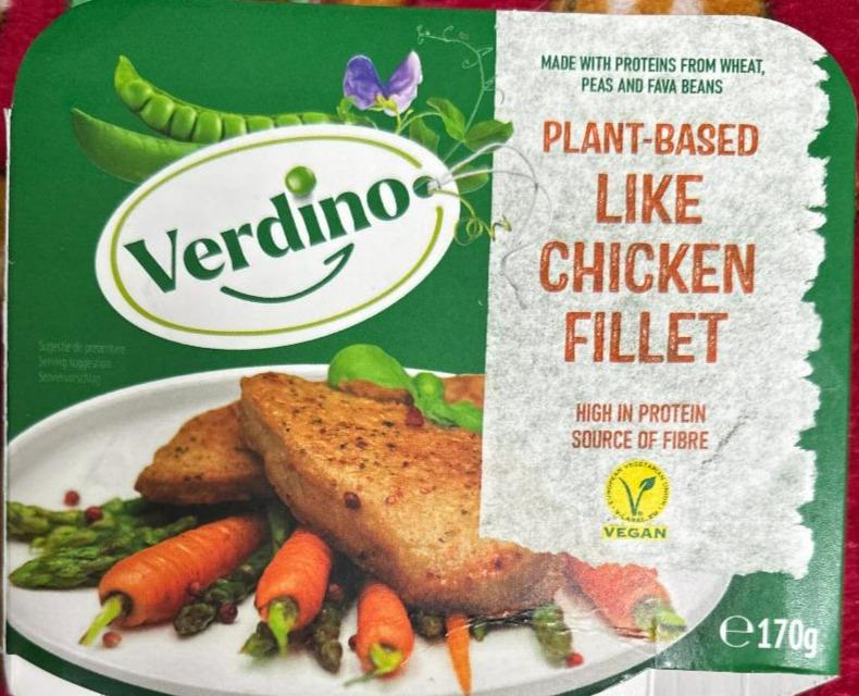 Fotografie - Plant-Based Like chicken fillet Verdino