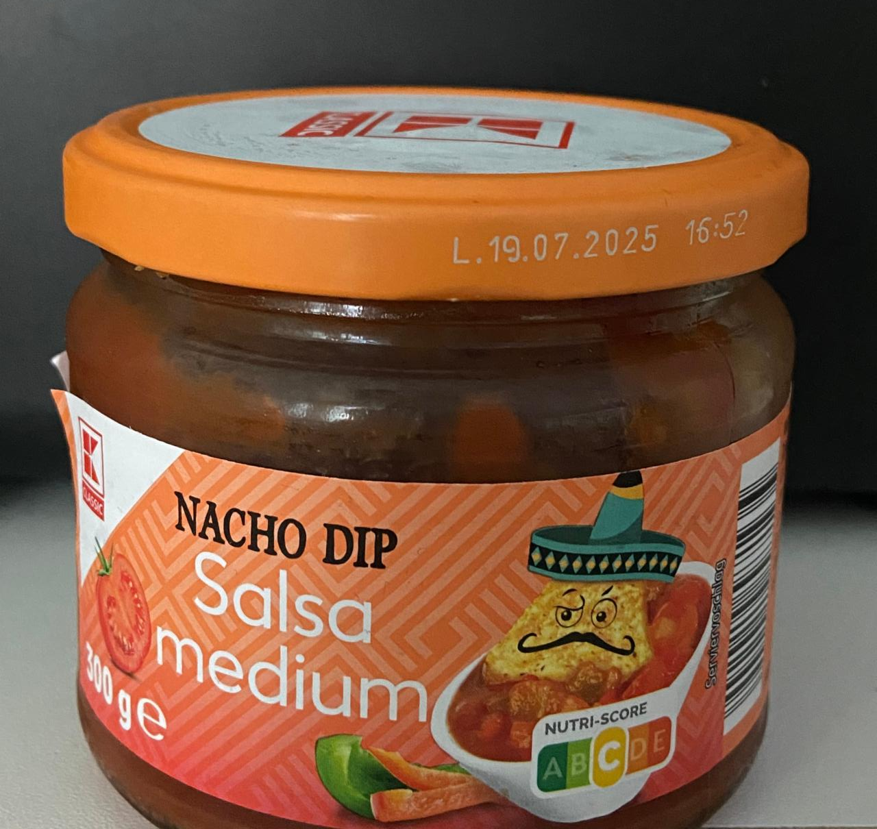 Fotografie - Nacho Dip Salsa Medium K-Classic