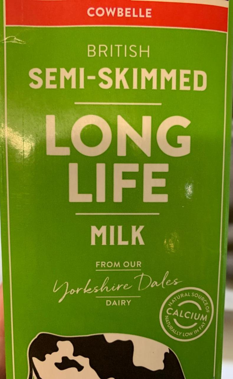 Fotografie - British Semi-Skimmed Long Life Milk Cowbelle