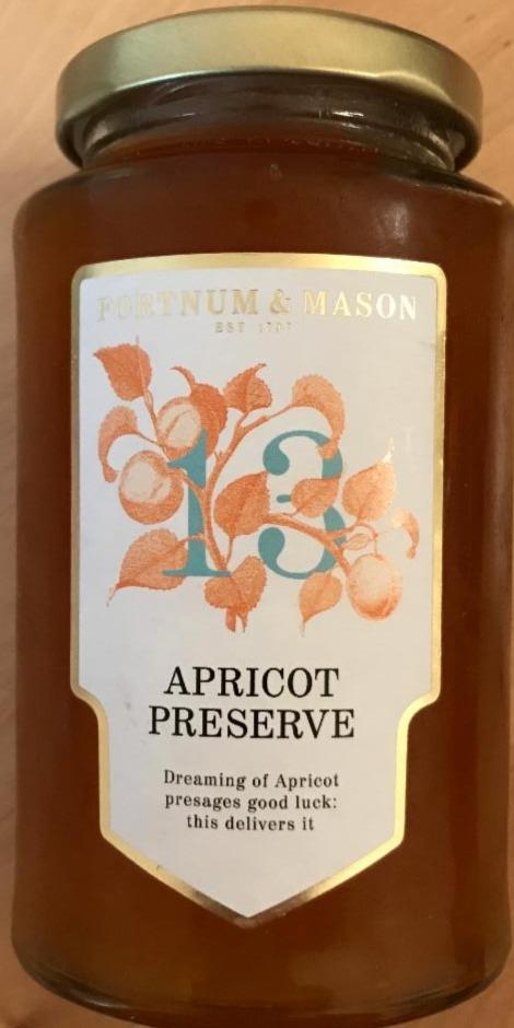Fotografie - Apricot Preserve Fortnum & Mason