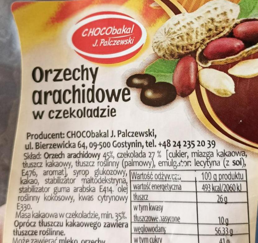 Fotografie - Orzechy arachidowe w czekoladzie CHOCObakal