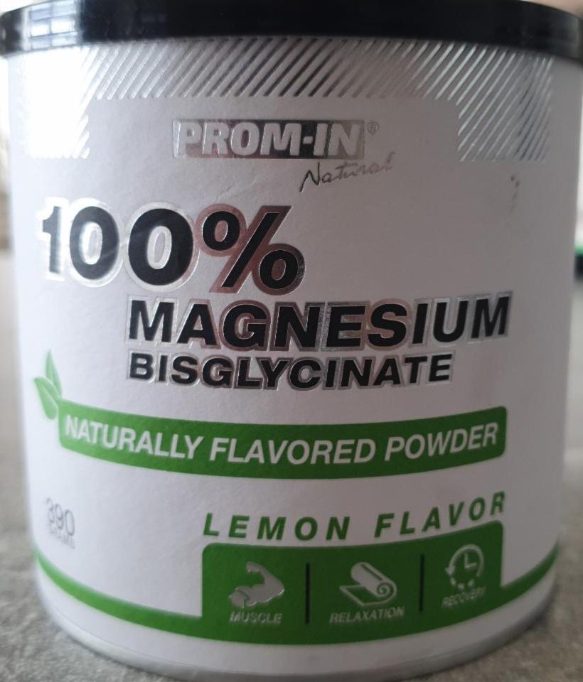 Fotografie - 100% Magnesium Bisglycinate lemon Prom-In
