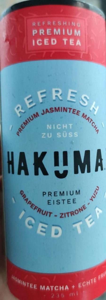 Fotografie - Hakuma premium iced tea