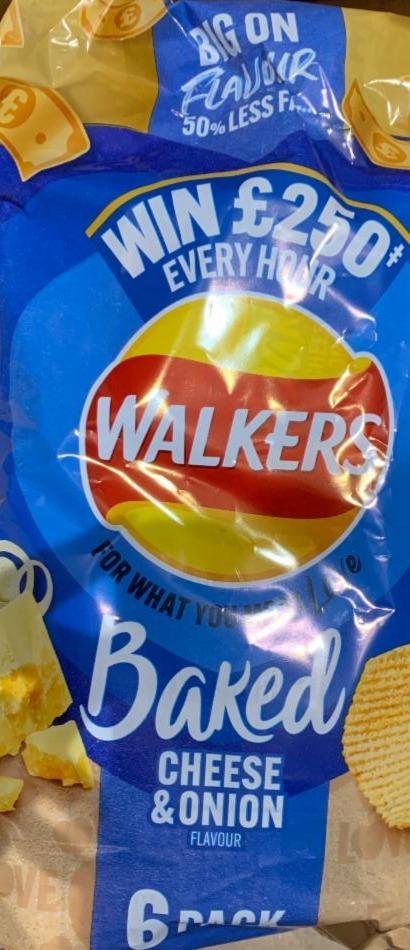 Fotografie - Baked Cheese & Onion Walkers