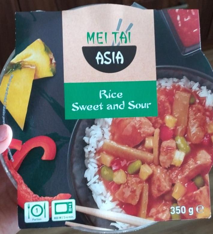 Fotografie - Rice Sweet and Sour Mei Tai Asia