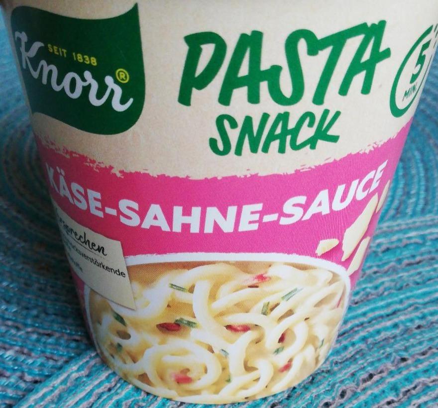 Fotografie - Pasta Snack Käse-Sahne-Sauce Knorr
