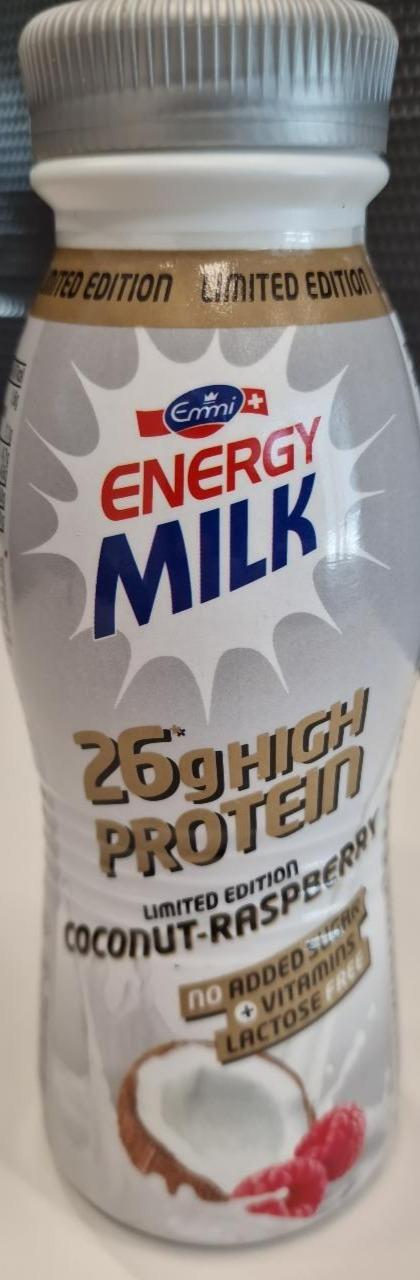 Fotografie - Energy Milk Coconut Raspberry Emmi
