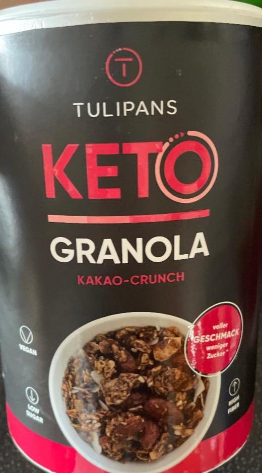 Fotografie - Keto granola kakao Tulipans