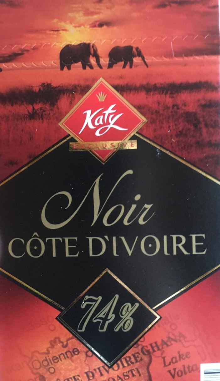 Fotografie - Noir Côte D'ivoire 74% Katy