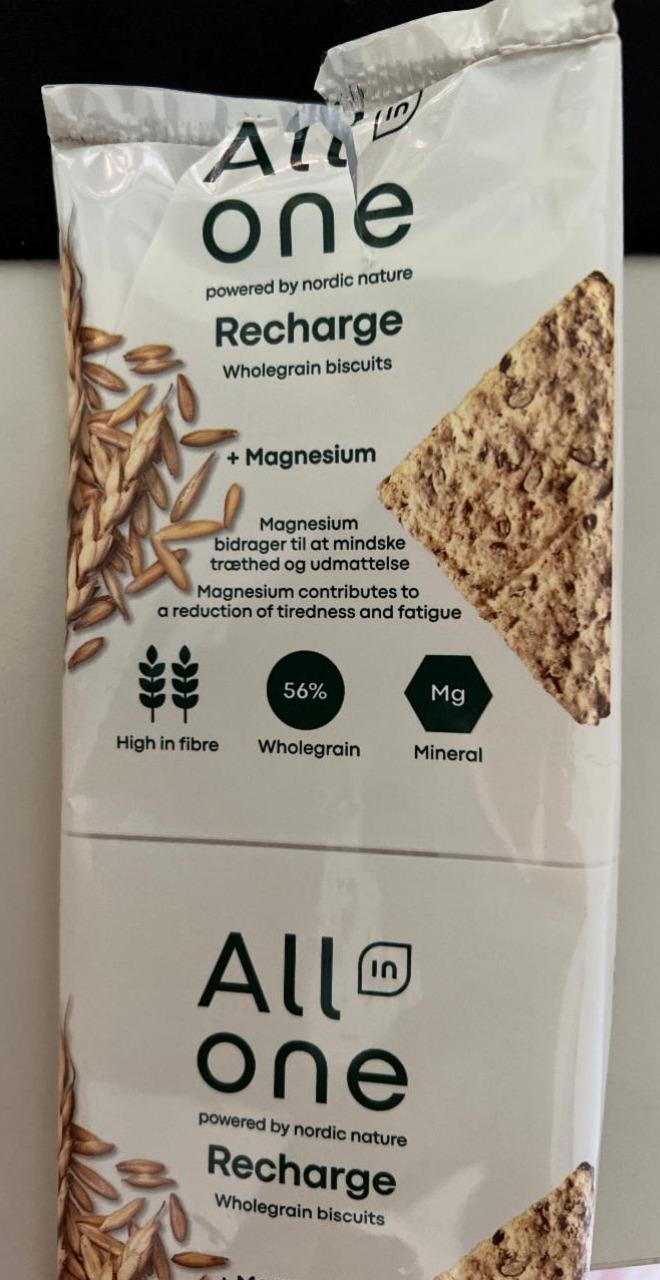Fotografie - Recharge Wholegrain biscuits All in one
