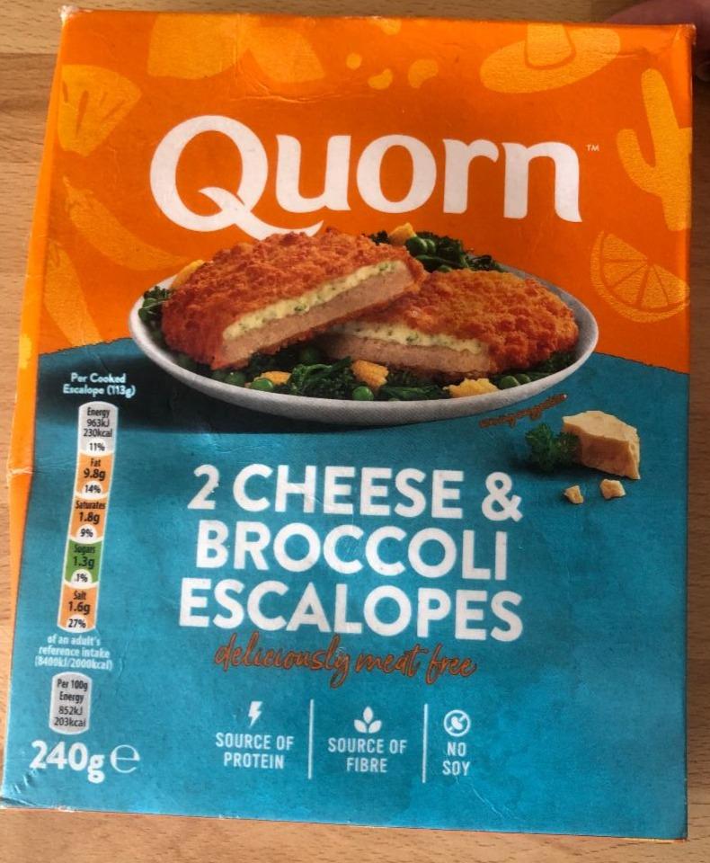 Fotografie - 2 Cheese & Broccoli Escalopes Quorn