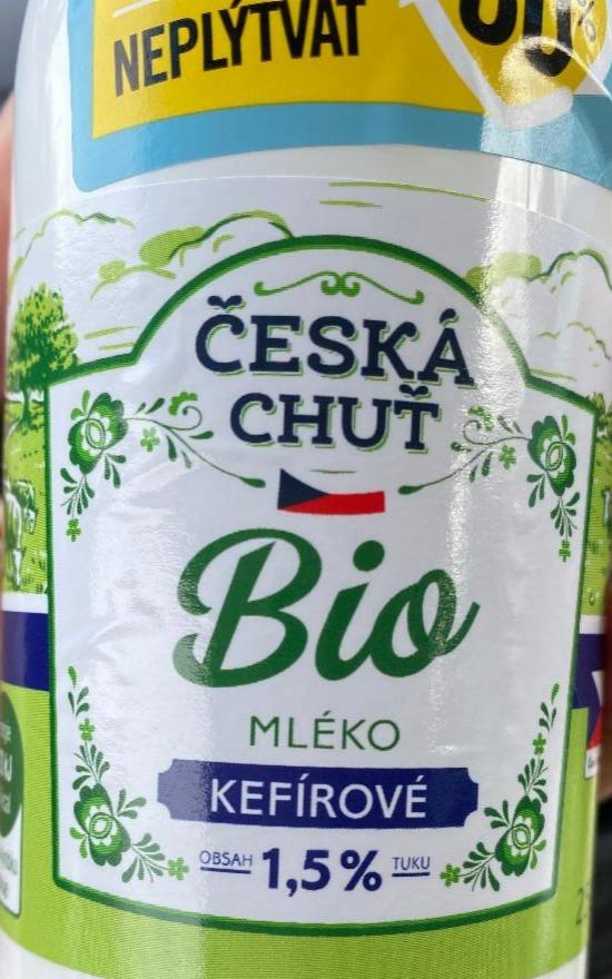 Fotografie - Bio mléko kefírové 1,5% Česká chuť