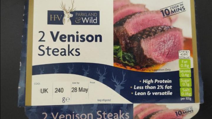 Fotografie - venison steak