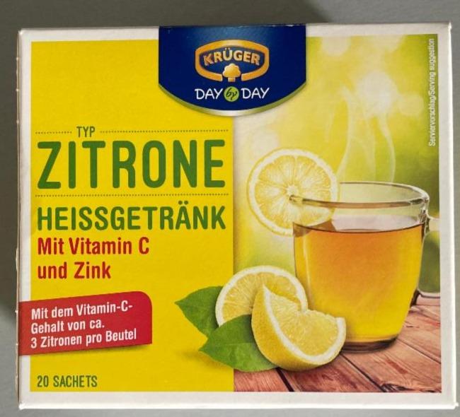 Fotografie - Zitronen Heissgetränk Mit Vitamin C und Zink Krüger