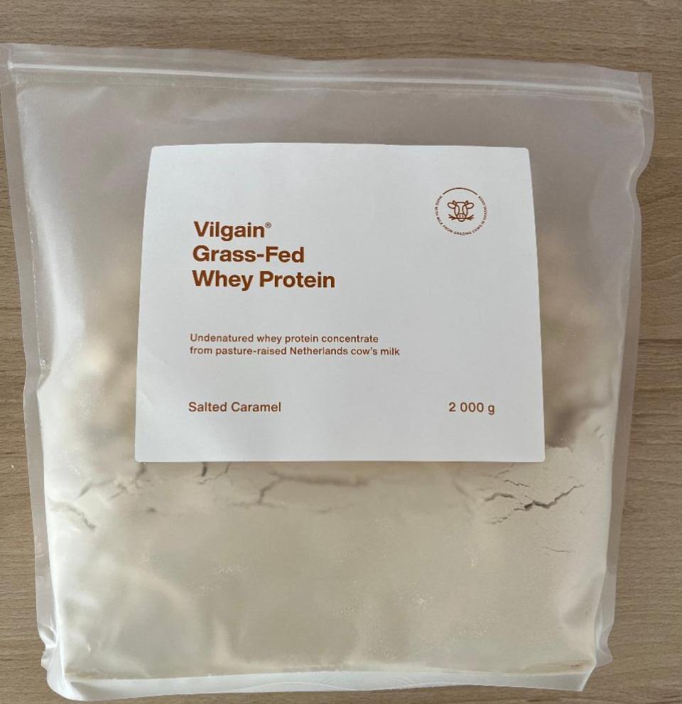 Fotografie - Grass-Fed Whey Protein Salted Caramel Vilgain