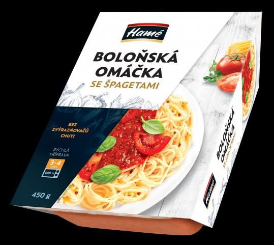 Fotografie - Boloňská omáčka se špagetami Hamé