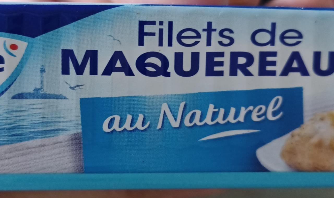 Fotografie - Filets de Maquereau au Naturel Pêche Océan