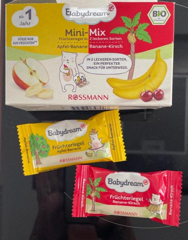 Fotografie - Bio Mini-Mix Früchteriegel Apfel-Banane Babydream