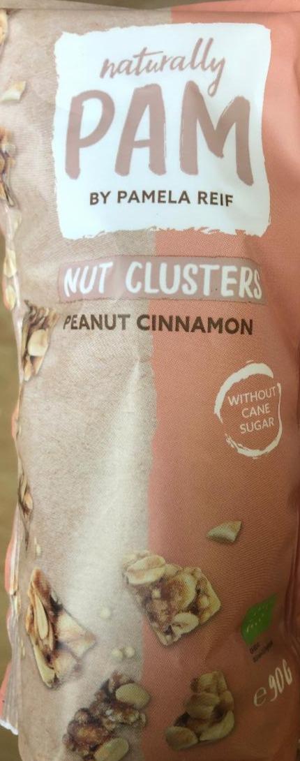 Fotografie - nut clusters peanut cinnamon Naturally PAM