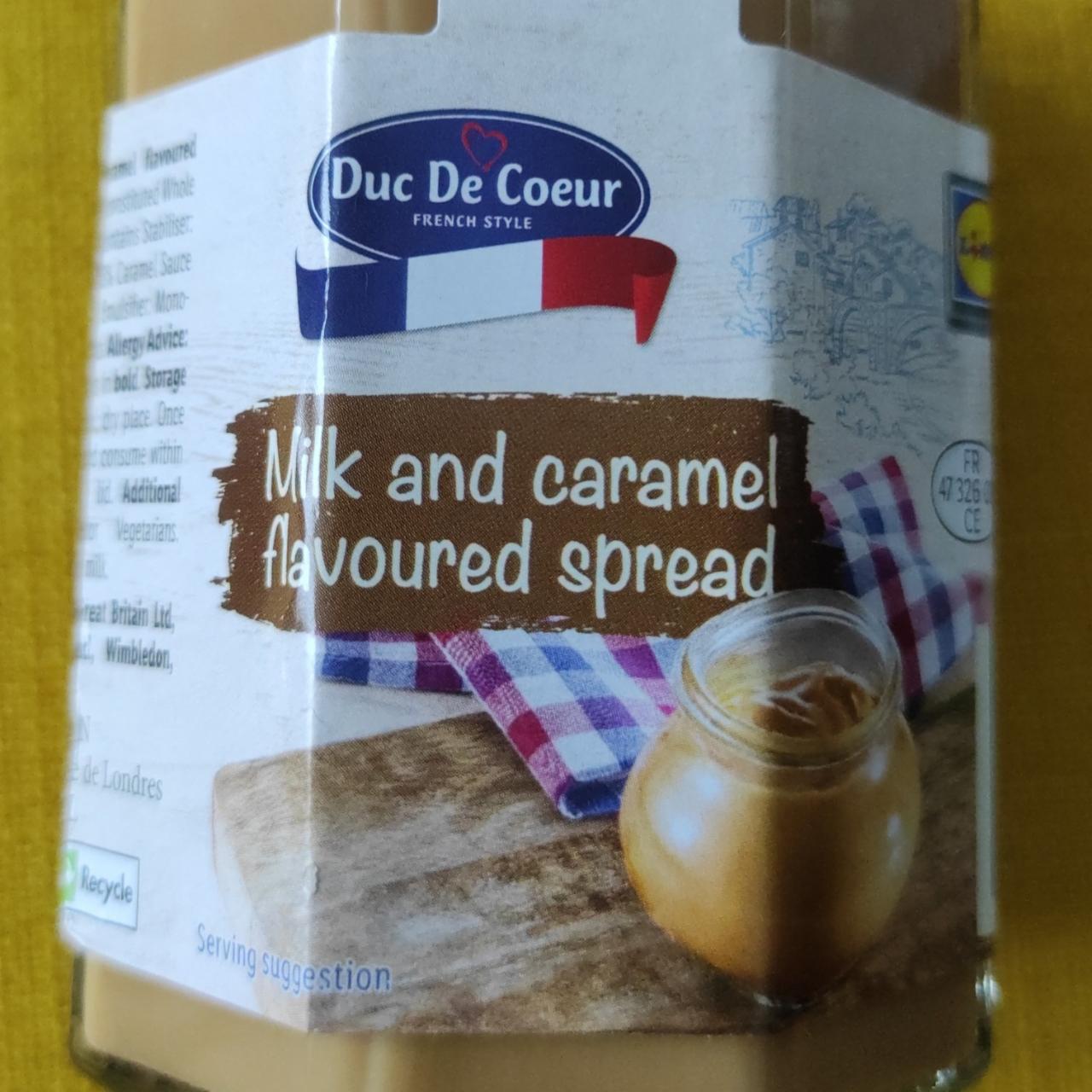 Fotografie - Milk And Caramel Flavoured Spread Duc De Coeur