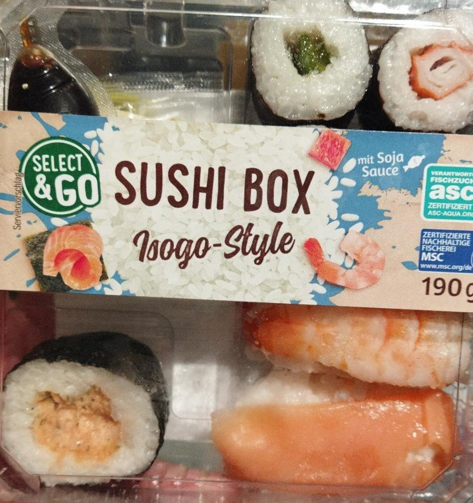 Fotografie - sushi box isogo style Select&Go