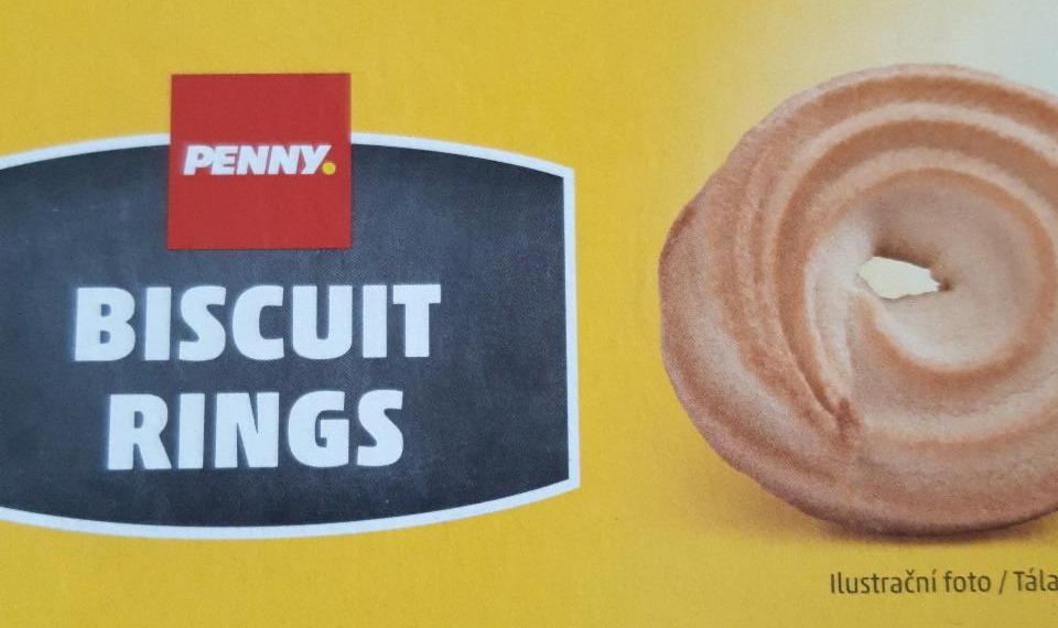 Fotografie - Biscuit rings, sušenky Penny