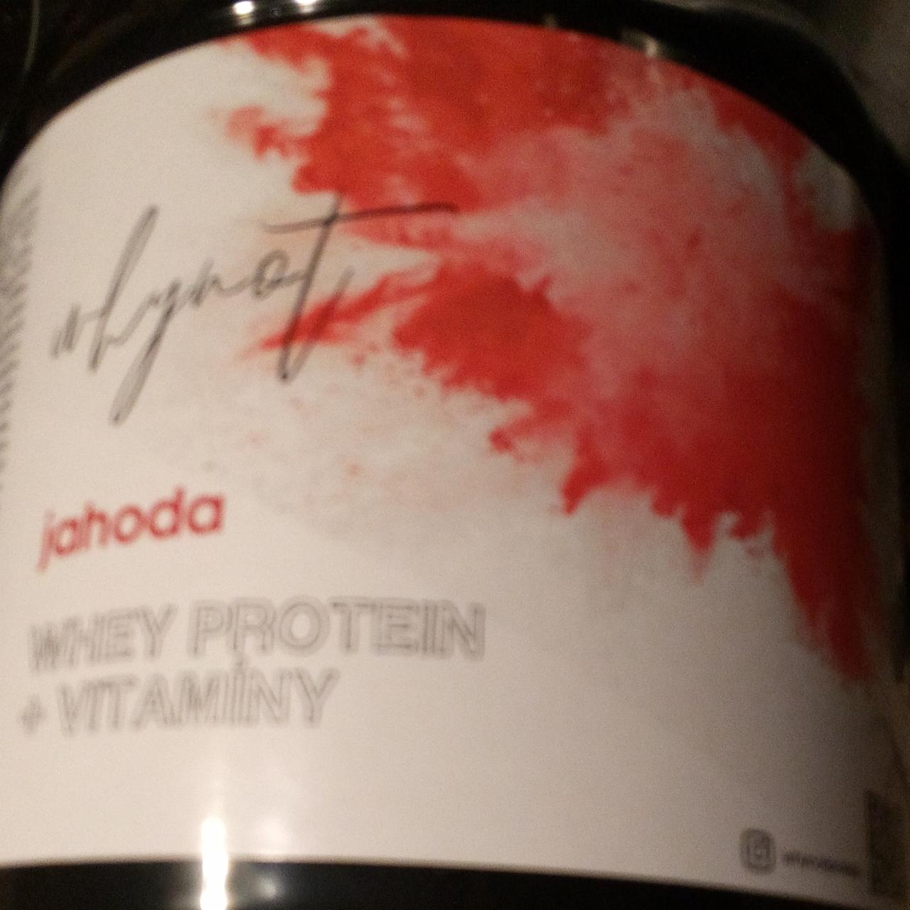 Fotografie - Whey protein + vitamíny Jahoda WhyNot