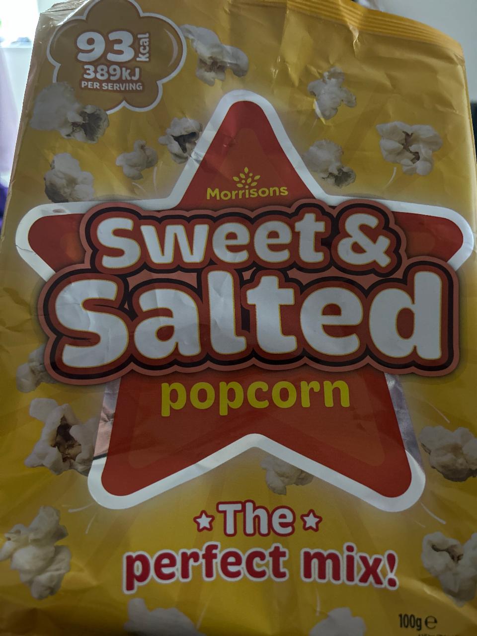 Fotografie - Sweet & Salted popcorn Morrisons