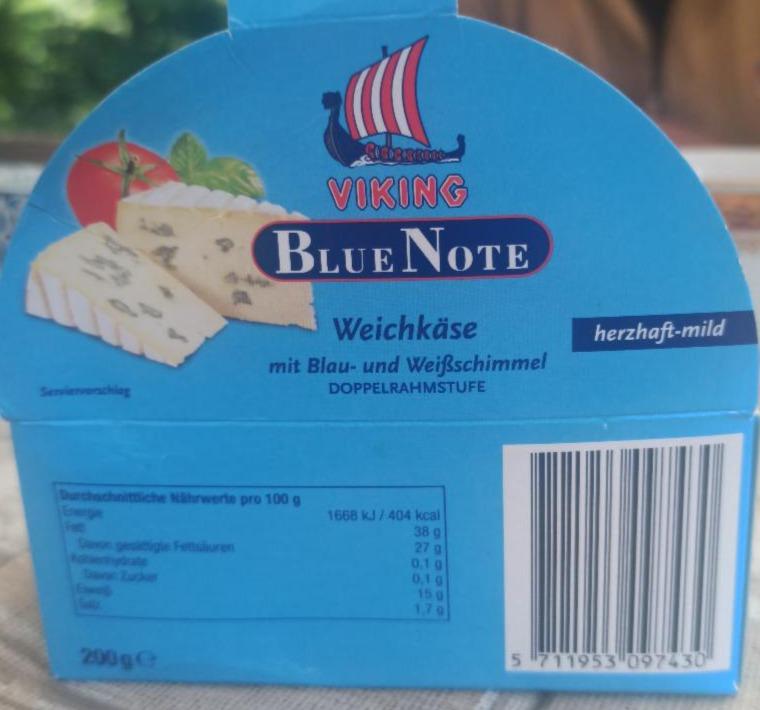 Fotografie - Blue Note dánský sýr s plísněmi Viking