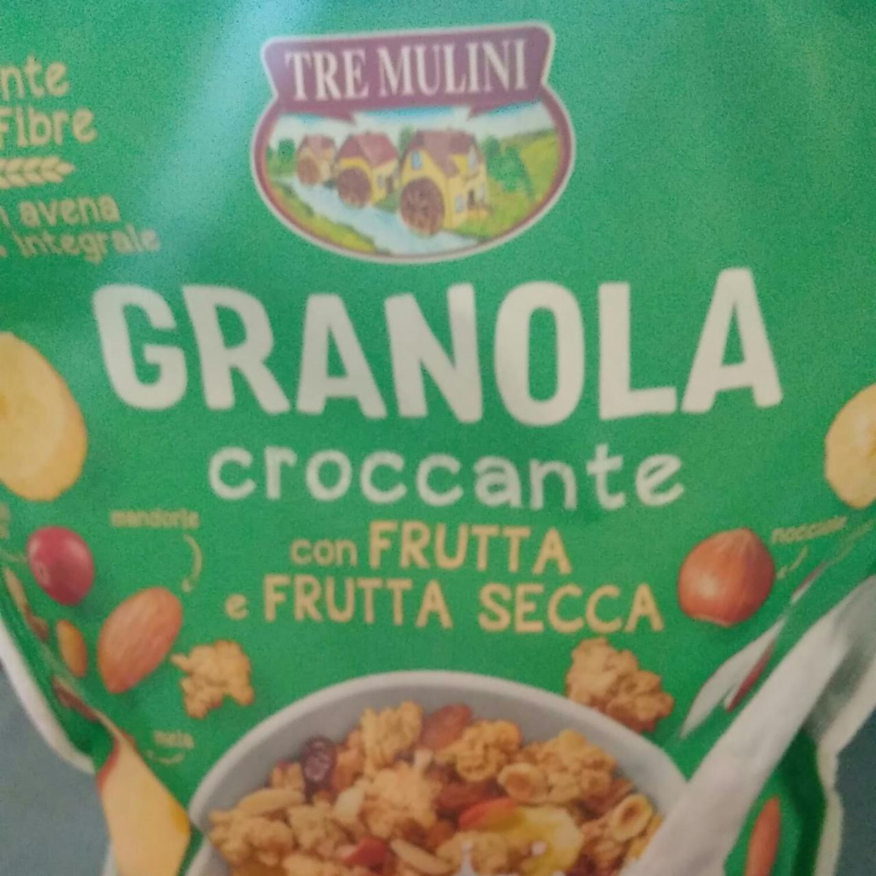 Fotografie - Granola croccante con frutta e frutta secca Tre mulini