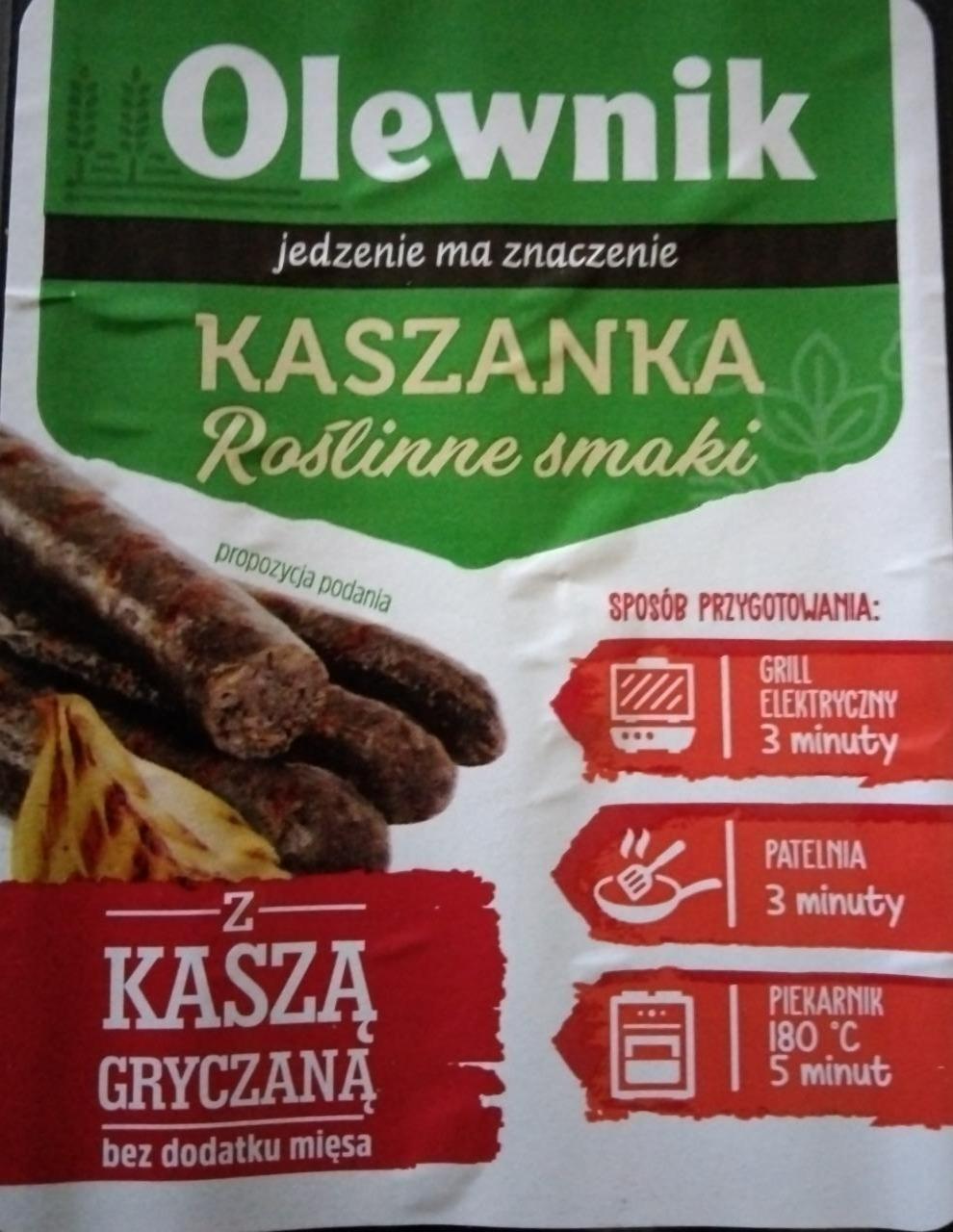 Fotografie - Kaszanka z kasza gryczana Roślinne smaki Olewnik
