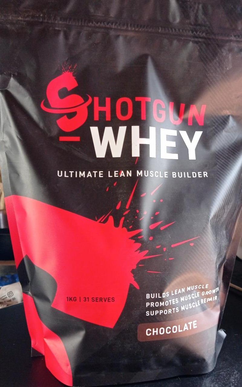 Fotografie - Shotgun Whey protein chocolate