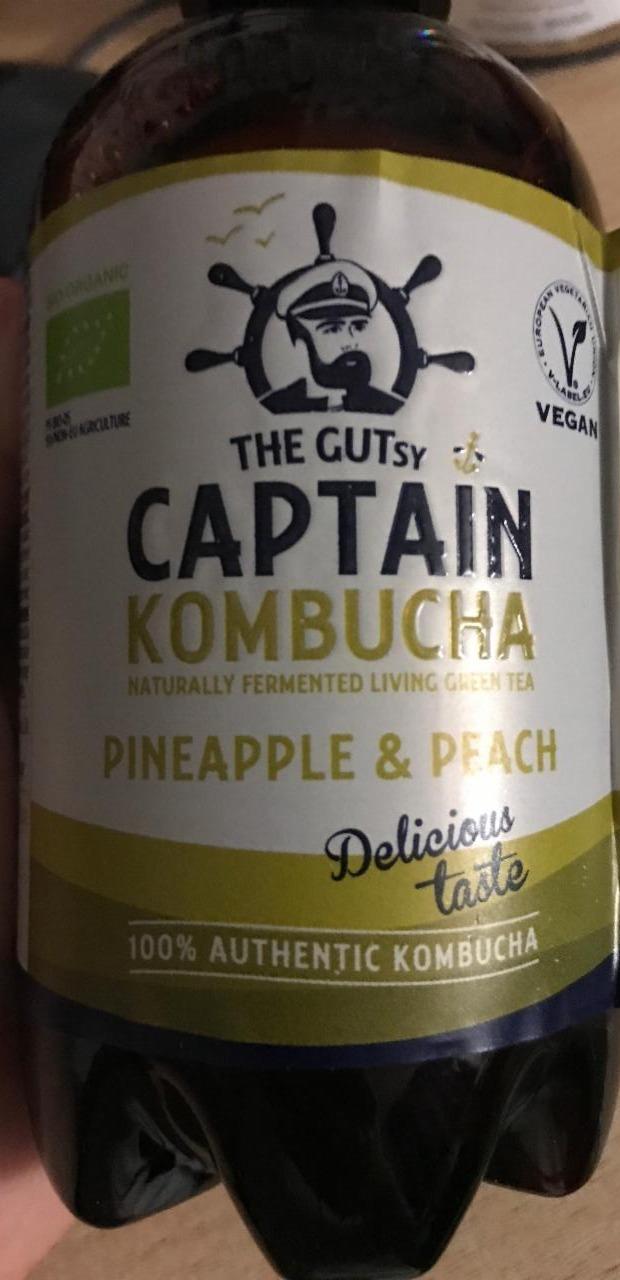 Fotografie - Captain Kombucha Pineapple & Peach The Gutsy