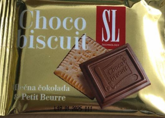Fotografie - Choco biscuit Mlečna čokolada & Petit Beurre SL Technology