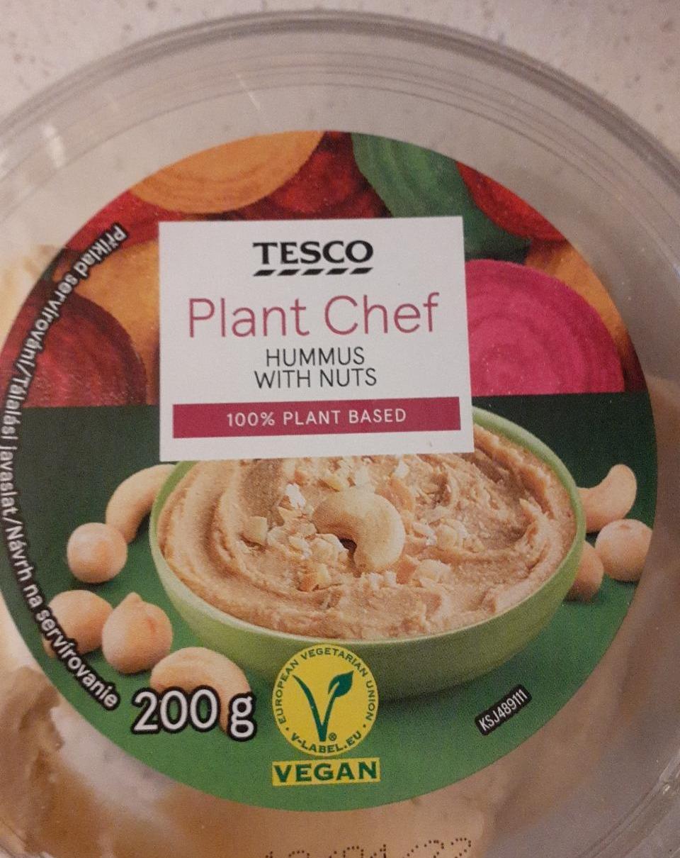 Fotografie - Plant Chef Hummus with nuts Tesco
