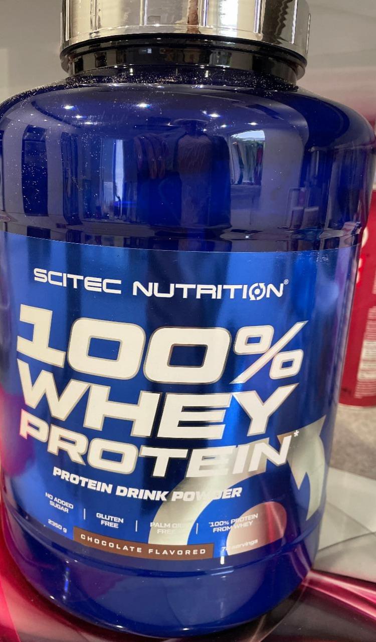 Fotografie - Scitec Nutrition 100% Whey Protein Chocolate Flavored