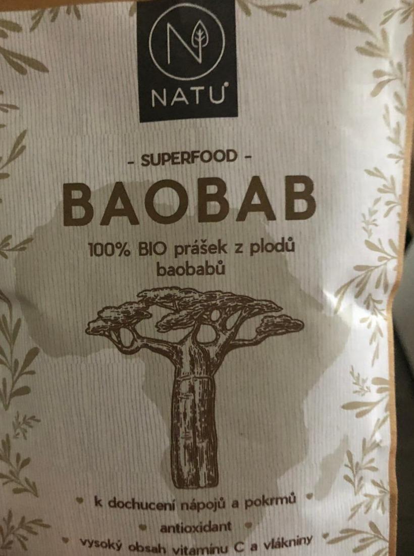 Fotografie - Baobab prášek BIO Natu