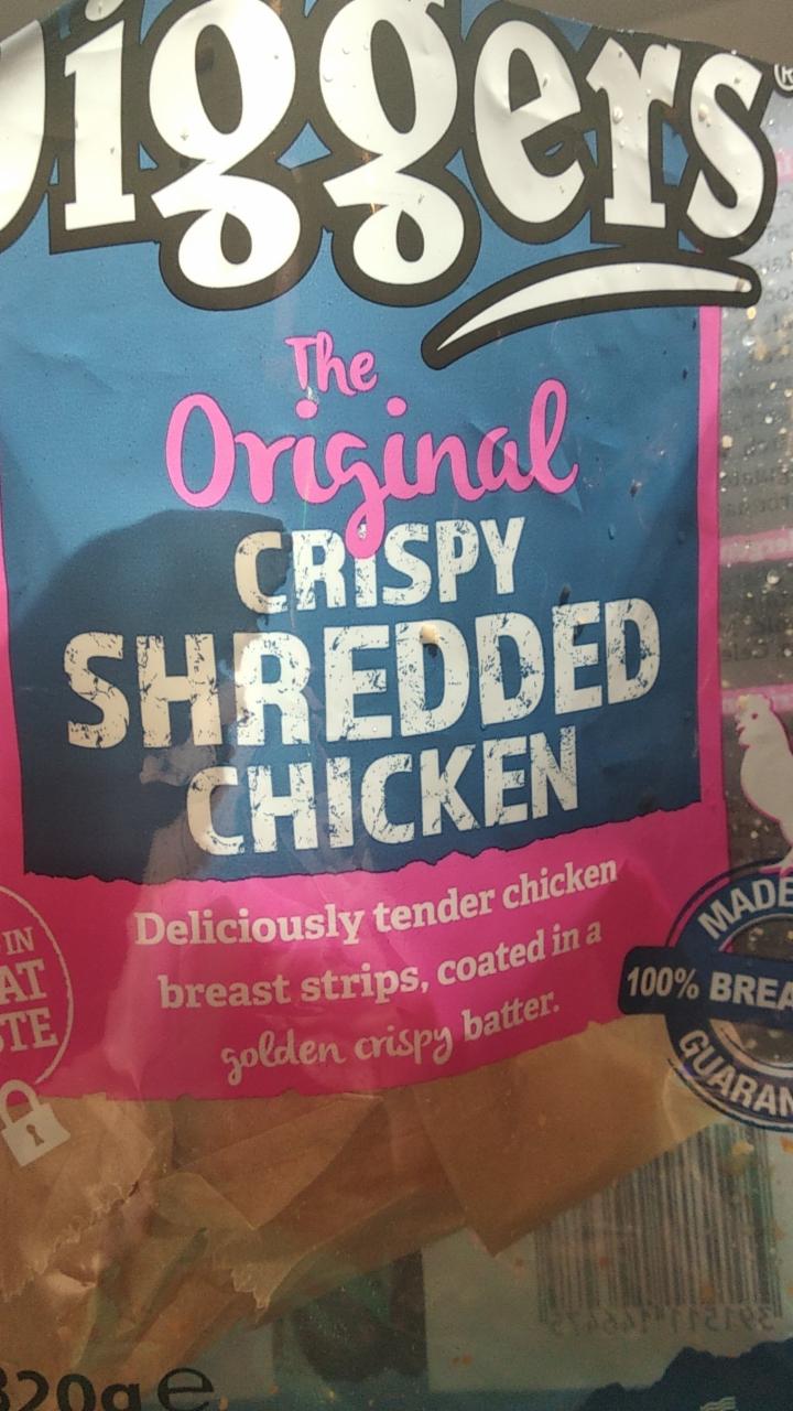 Fotografie - Diggers Crispy Shredded Chicken Original