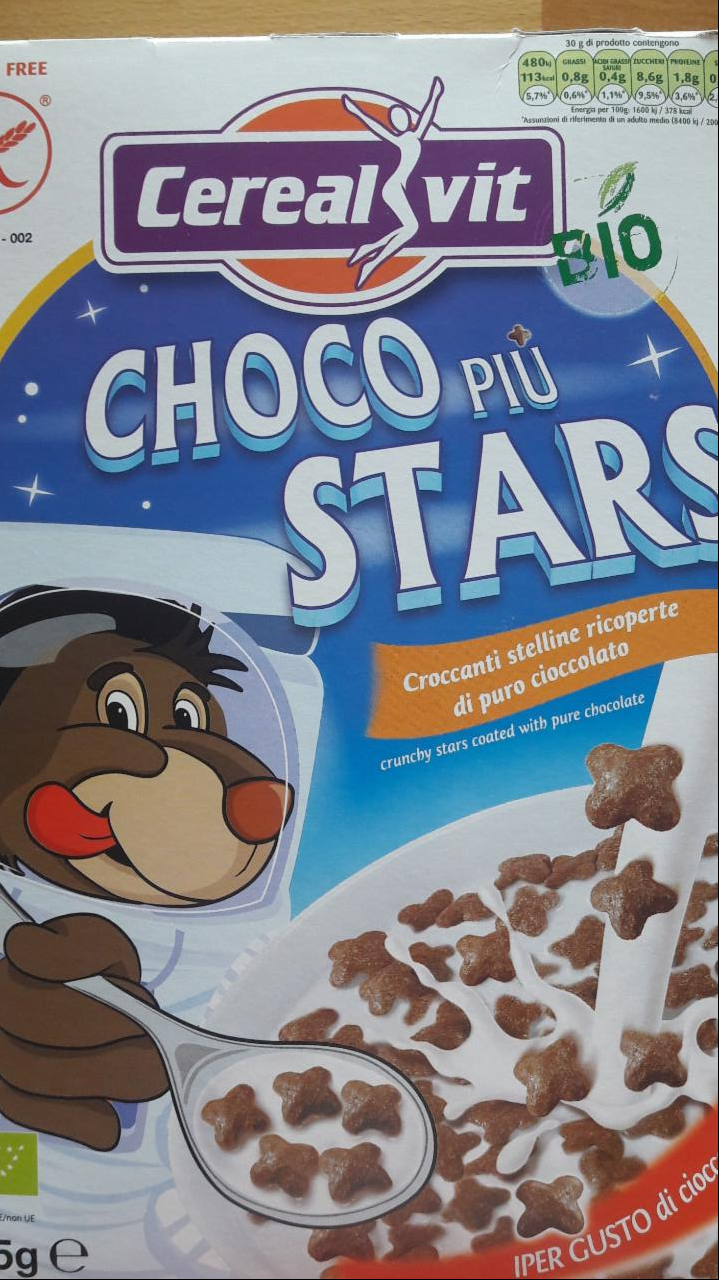 Fotografie - BIO Choco Piu Stars - Cerealvit