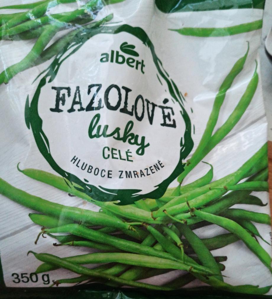 Fotografie - zelené fazolky krájené mražené Albert