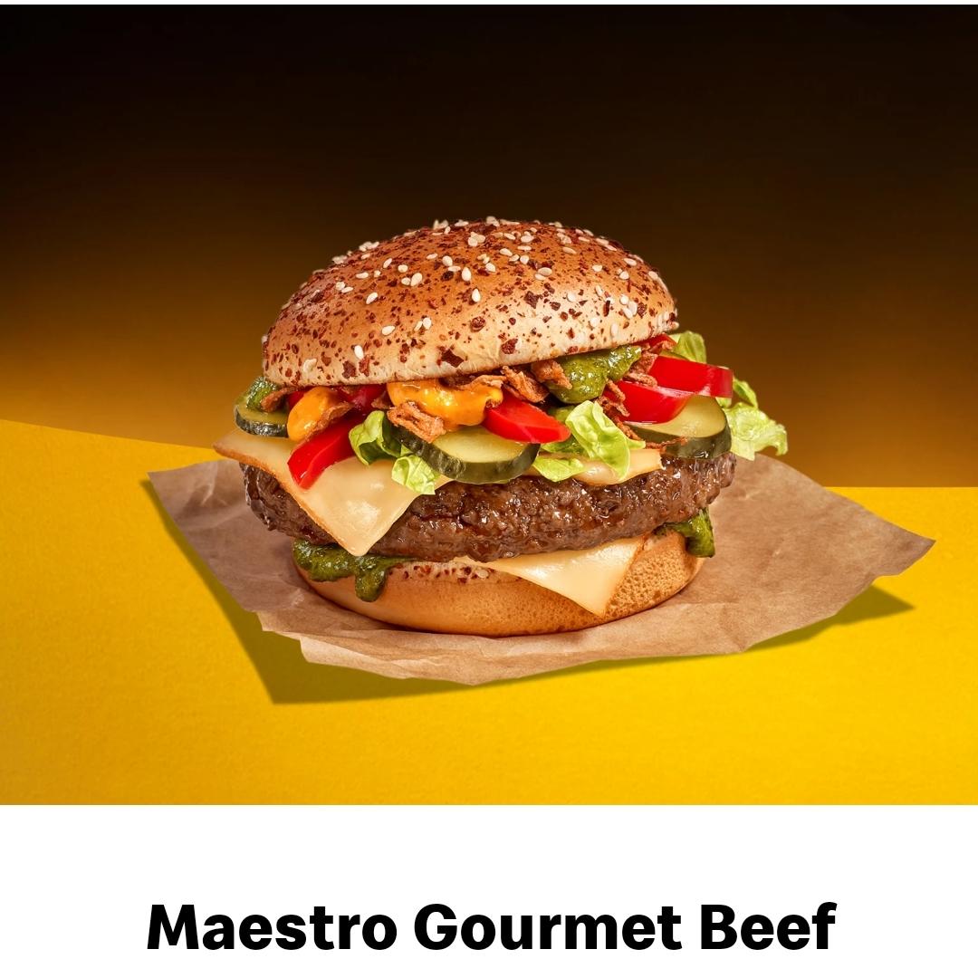 Fotografie - Maestro Gourmet Beef McDonald's