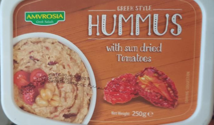 Fotografie - Hummus With Sundried Tomato Amvrosia