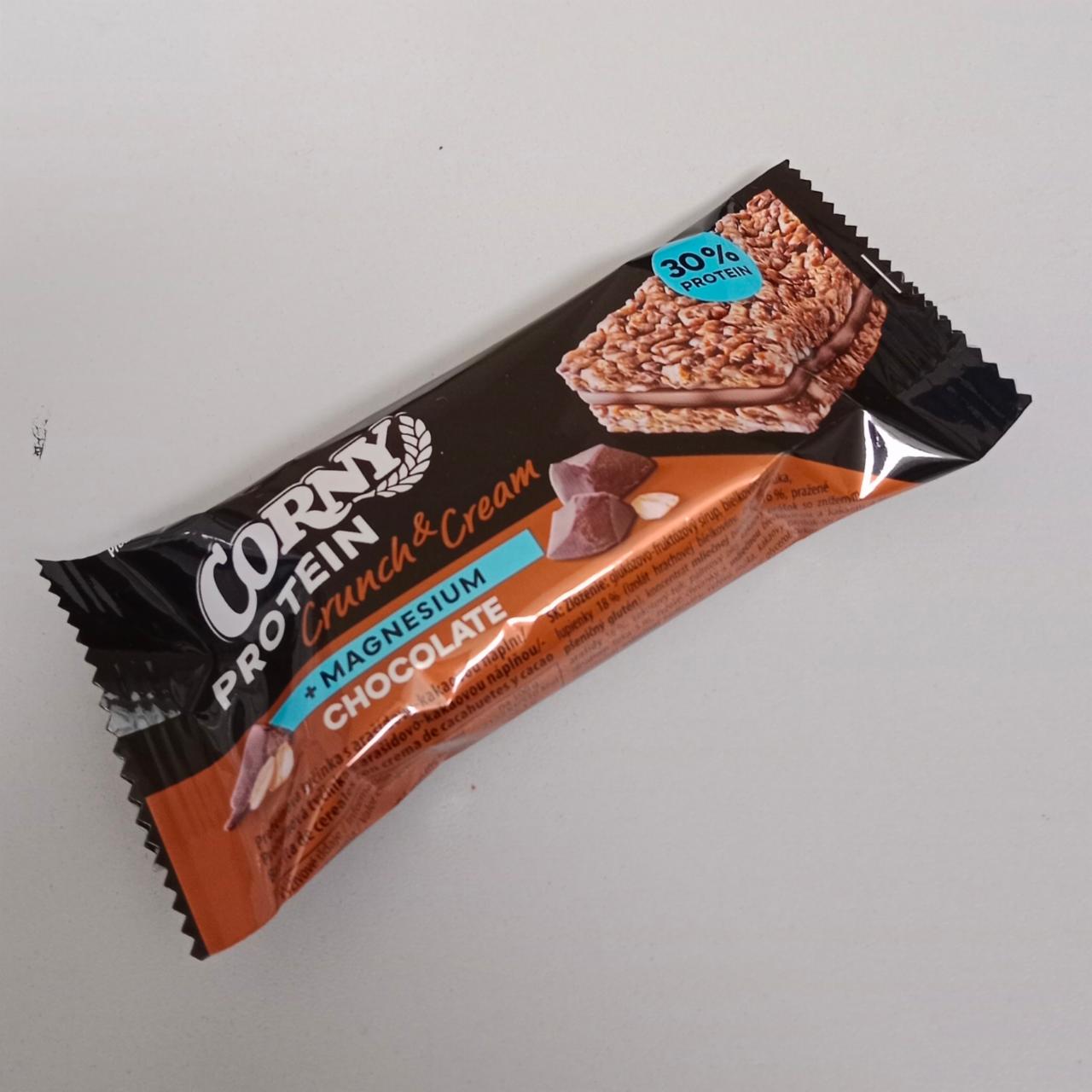 Fotografie - Protein crunch & cream chocolate Corny