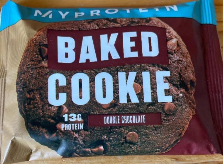 Fotografie - My protein baked cookie double chocolate
