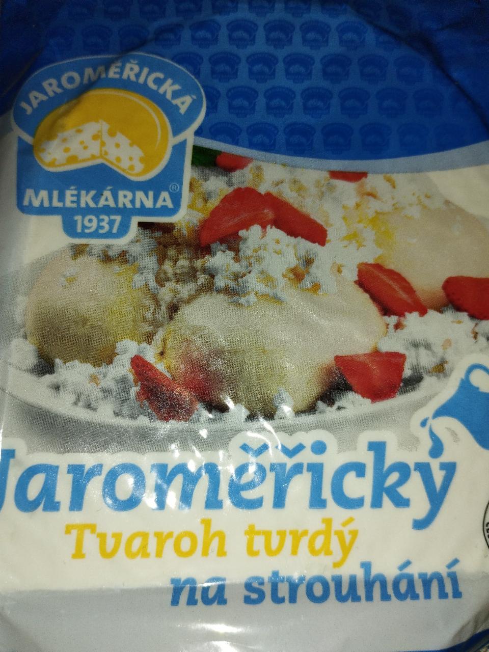 Fotografie - Jaroměřický tvaroh tvrdý na strouhání Jaroměřická mlékárna