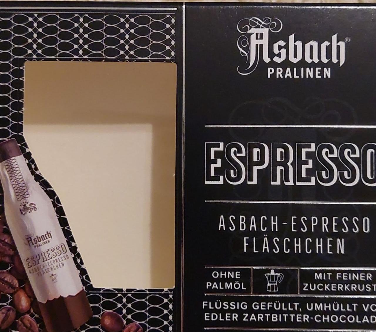 Fotografie - Asbach espresso fläschchen